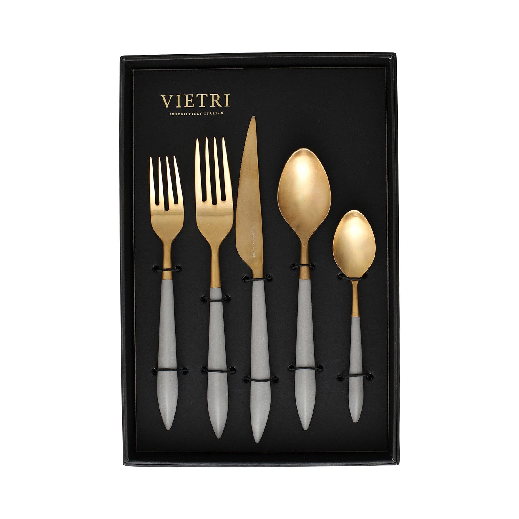 Ares Oro Five-Piece Place Setting - Set of 4