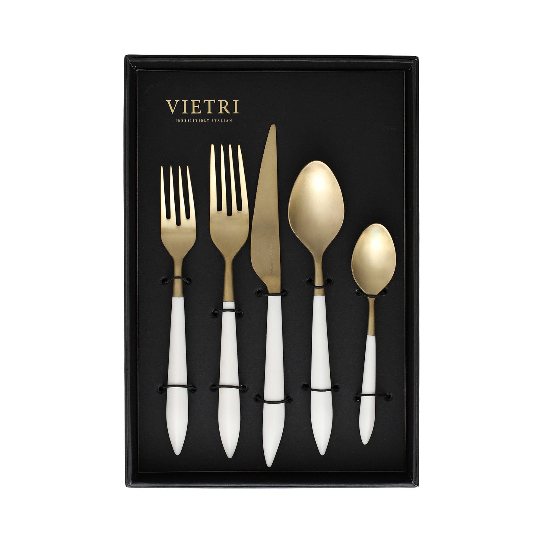 Ares Oro Five-Piece Place Setting - Set of 4